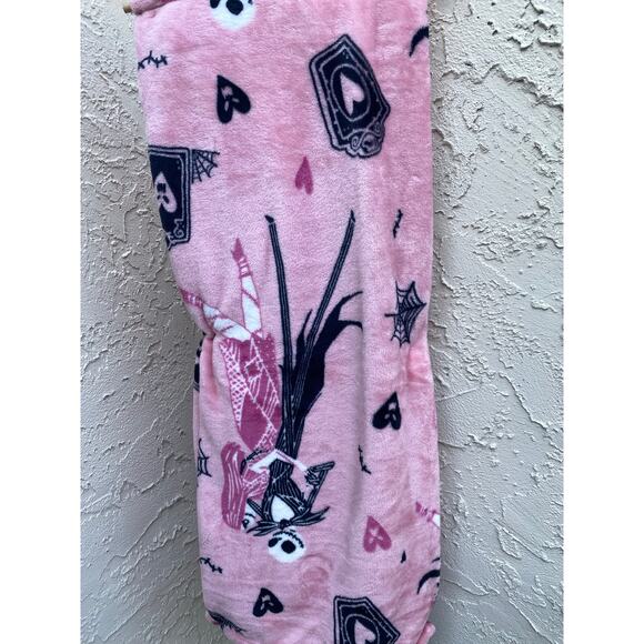 Nightmare Before Christmas Throw Blanket 50x70 Jack & Sally - Picture 3 of 5